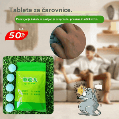 🔥【50 kapsul】🚫🐀Močne tablete za odganjanje podgan, čarobno orodje za odganjanje podgan