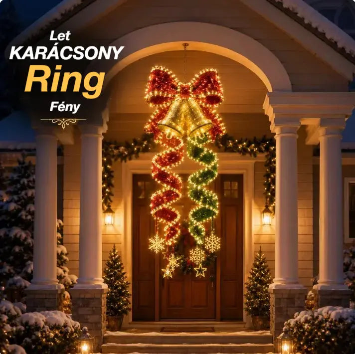 🎄💥 50% kedvezmény 🌿 Karácsonyi varázslatos spirál alakú LED függesztékek kollekciója ✨