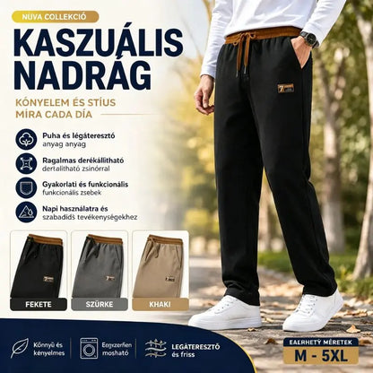 🔥🔥【Különleges ajánlat】Új, kiváló minőségű, hétköznapi pamutnadrág