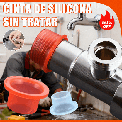 🔥【Paquete de 100 unidades】🏠🚰Juntas de sellado para grifos | Conexión de silicona de 4 puntos, alta eficacia contra las fugas, duraderas y resistentes a altas temperaturas