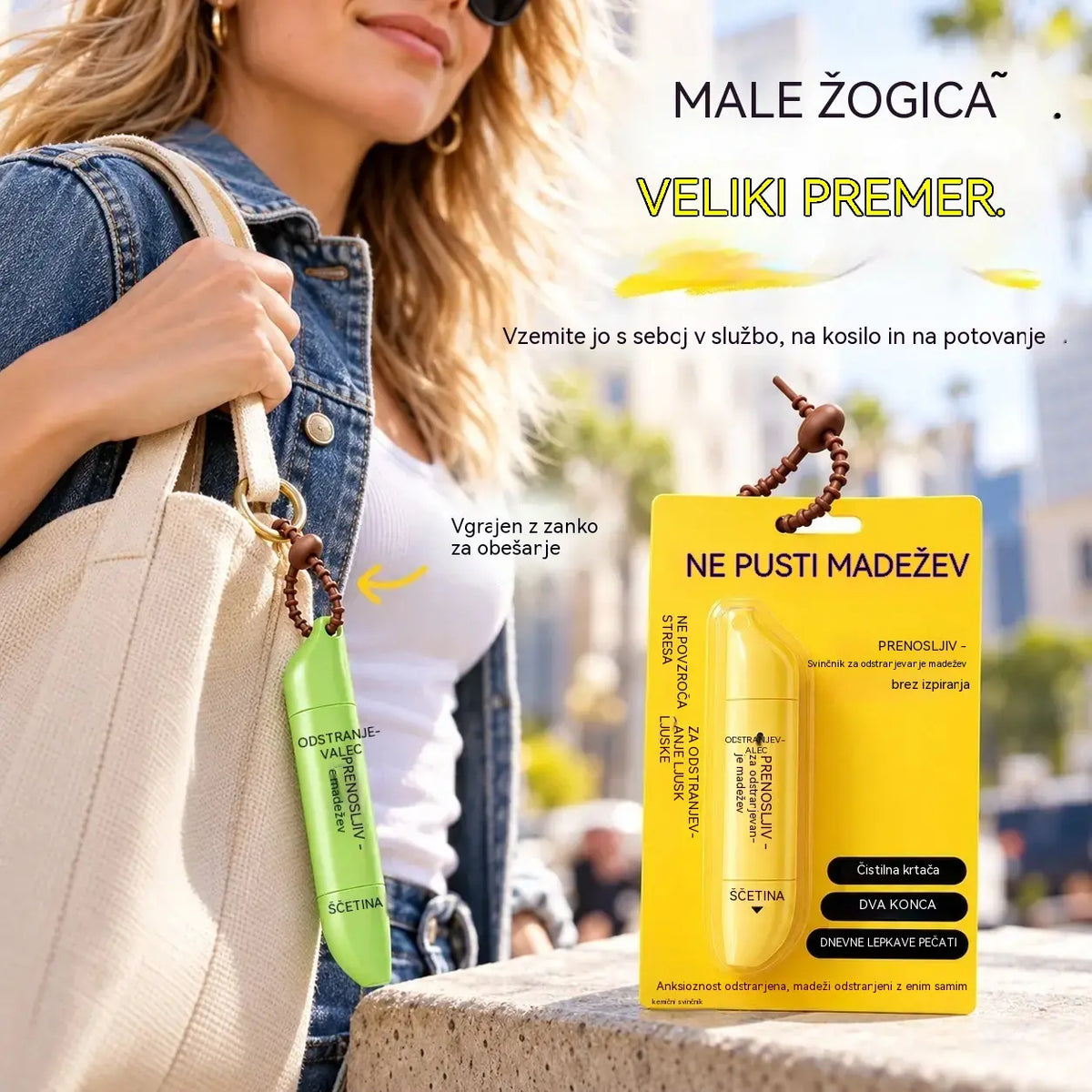 🔥【Kupi 1, dobi 1 brezplačno】🧼 Prenosni odstranjevalec madežev z dvema konicama ✨ Hitra rešitev za nujne primere na oblačilih (izpiranje ni potrebno); idealno za madeže od olja in kave