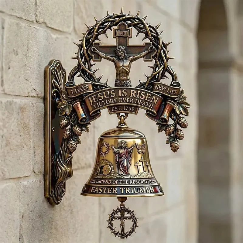 🔔¡El símbolo de fe y esperanza para tu hogar! —— Campana de pared «Triunfo»