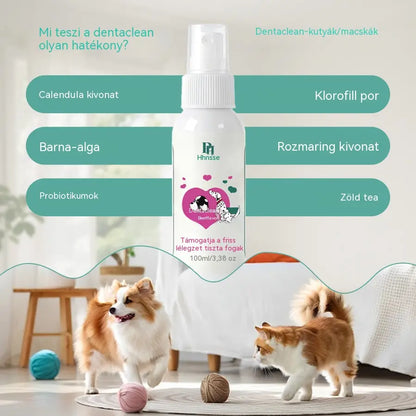 🐶🐱【Vásároljon 1-et, kapjon 2-t ingyen】Állatszőr- és fogtisztító spray
