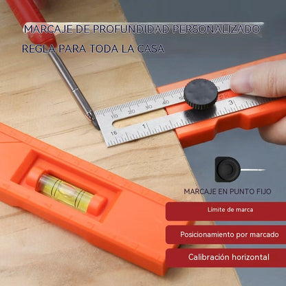 📏 Regla multifuncional con marcas de nivel 🚗 Entrega en un plazo de 7 días laborables 🔥
