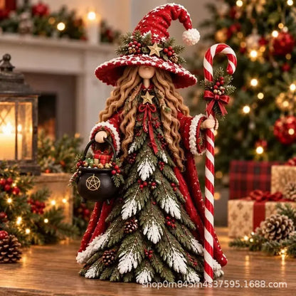 🧙✨ Colección de Brujas Navideñas Fantasiosas | Personajes navideños encantadores llenos de magia 🔮
