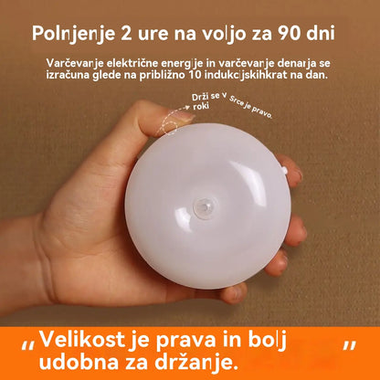 🔥【Kupite eno in dobite eno brezplačno】🏡💡Pametna LED lučka, ki zaznava človeško telo, enostavna za polnjenje in praktična