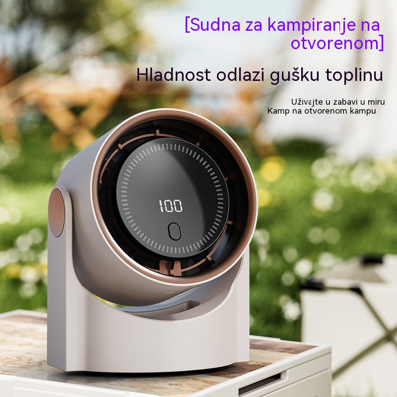 🧊🍃Novi stolni ventilator bez lopatica u obliku turbine (montaža na zid)