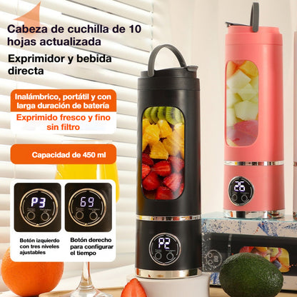 ✨🍹 Licuadora portátil inalámbrica 🔥 Diseño portátil inalámbrico
