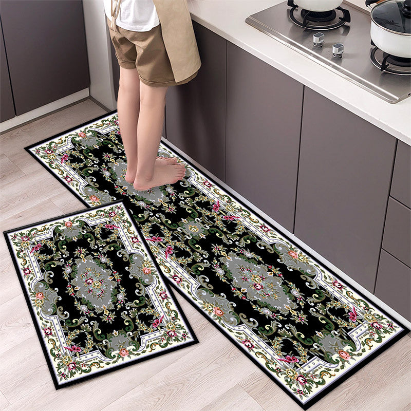 🔥【Compra 1 y llévate 1 gratis】🧽 (40*60 cm + 40*120 cm)✨ Alfombra de cocina de diatomita antideslizante súper absorbente