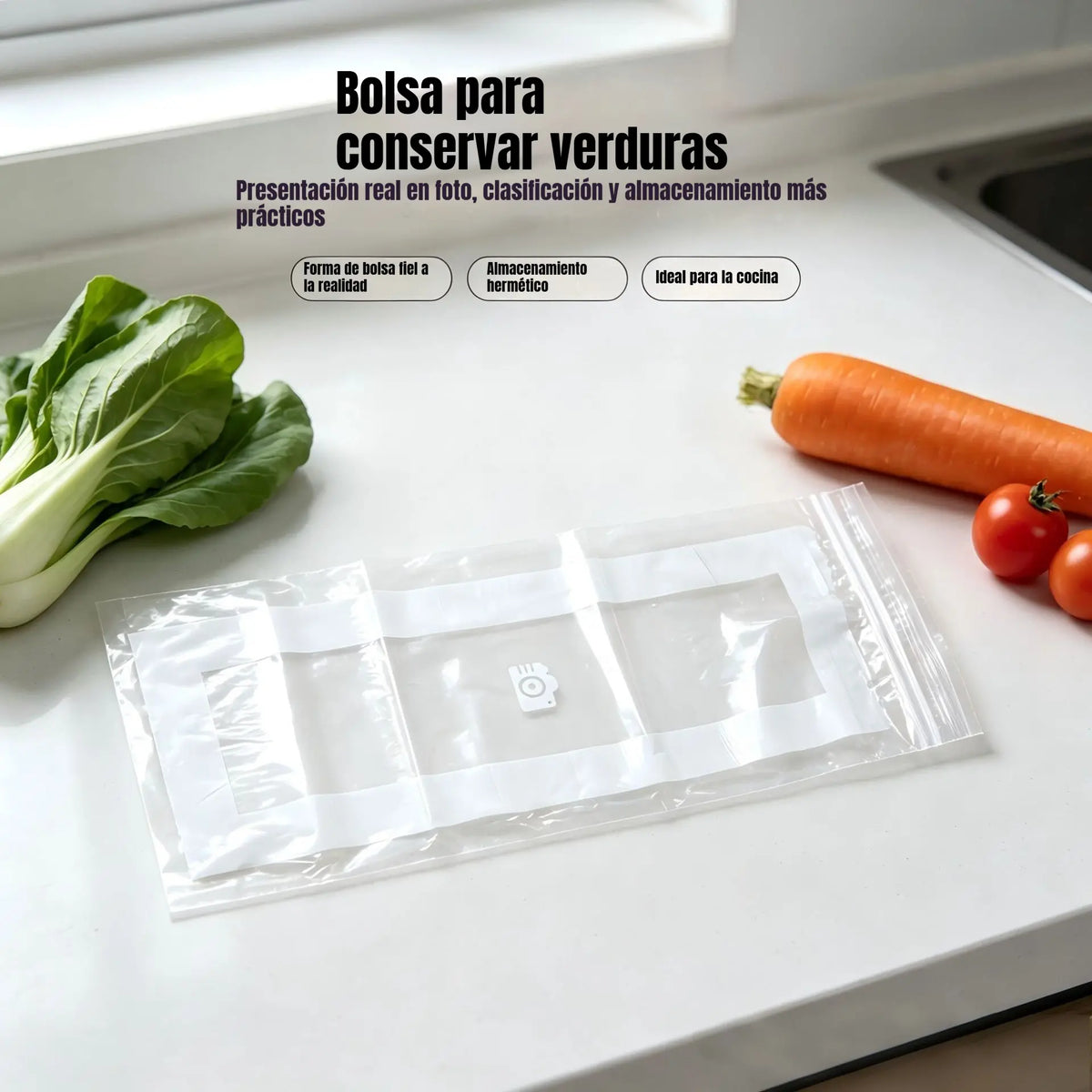 🥡 ¡50% DE DESCUENTO POR TIEMPO LIMITADO! 💧 Bolsas transparentes de doble cierre aptas para alimentos: a prueba de fugas, conservan la frescura y son resistentes ✨