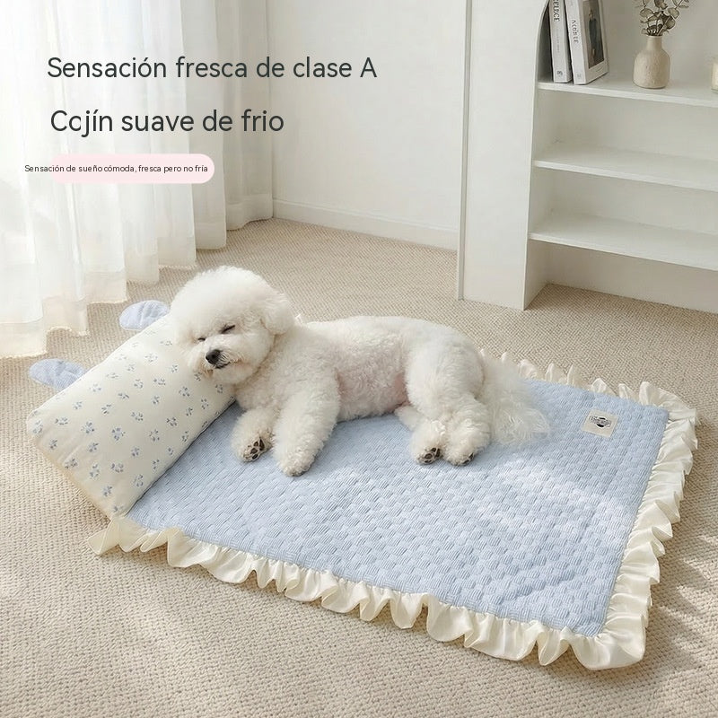 🔥【61*46cm】🐶😺Alfombra refrescante desmontable para mascotas para el verano