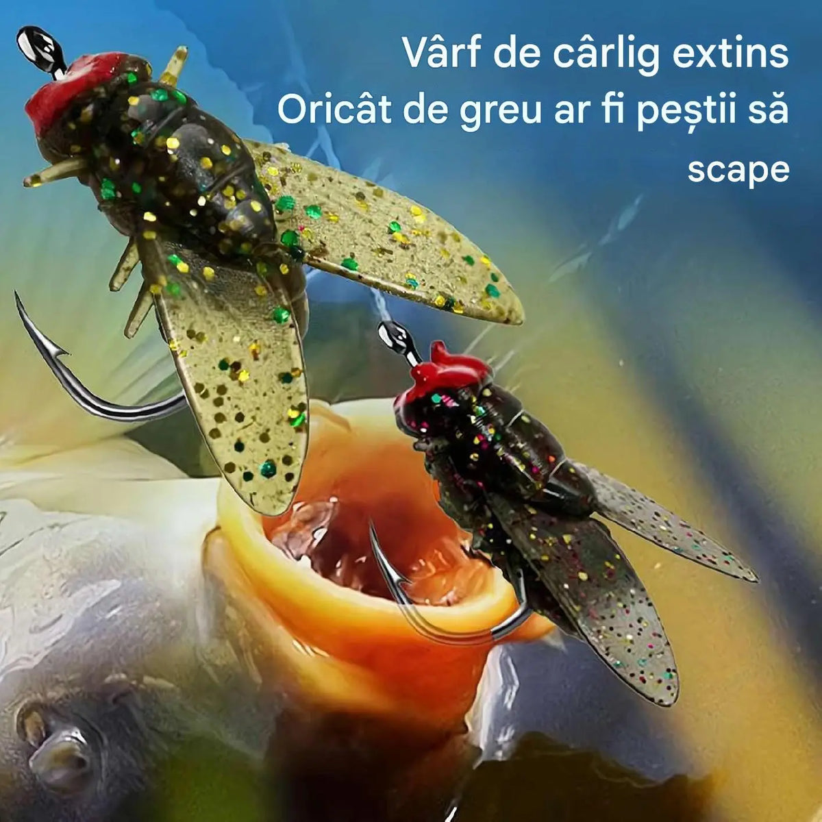 🐟🎣【40 piezas 26 euros】🔥Cebo para moscas biónico🔥【Compre 20 y obtenga 20 gratis】