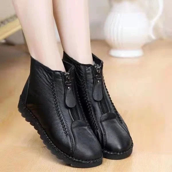 🔥【35-41】👢👢Olasz, kézzel készített bőr női cipők