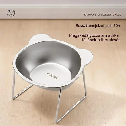 🎃 Halloween-i ajánlat: 50% kedvezmény! 🥣 15°-ban döntött ortopéd etetőtál