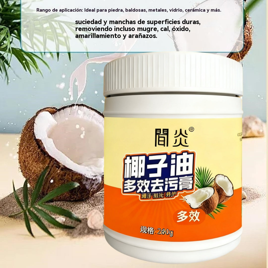 🔥【30% OFF】🔥【Compra 1 y llévate 1 gratis】Crema limpiadora doméstica multifuncional para limpiar aceite, óxido y sarro.