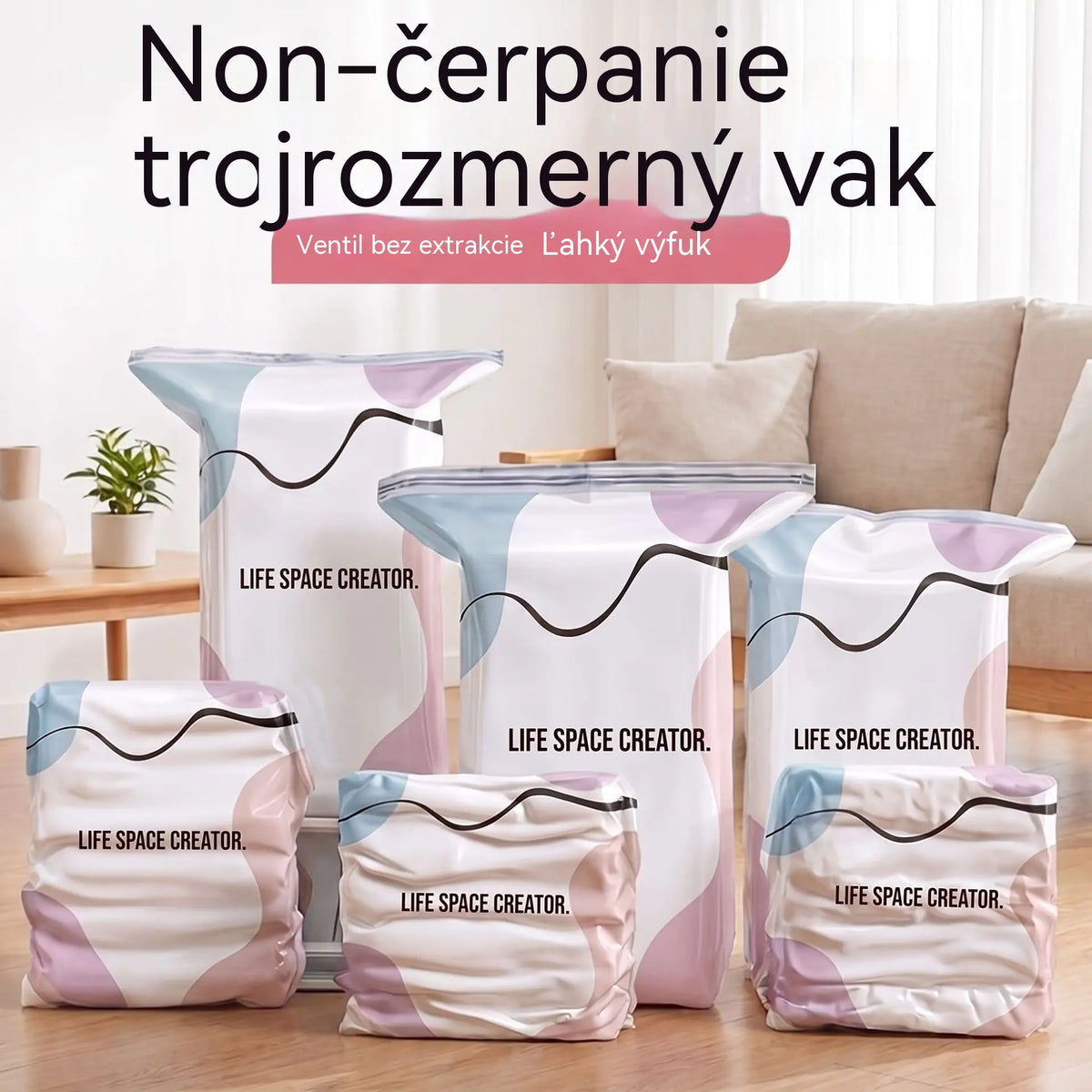 🧳 5 artículos por solo 35 € 💨 Bolsas de almacenamiento al vacío grandes y flexibles: No necesitan bomba de aire, son a prueba de fugas, ideales para ahorrar espacio en tu maleta y en casa ✈️