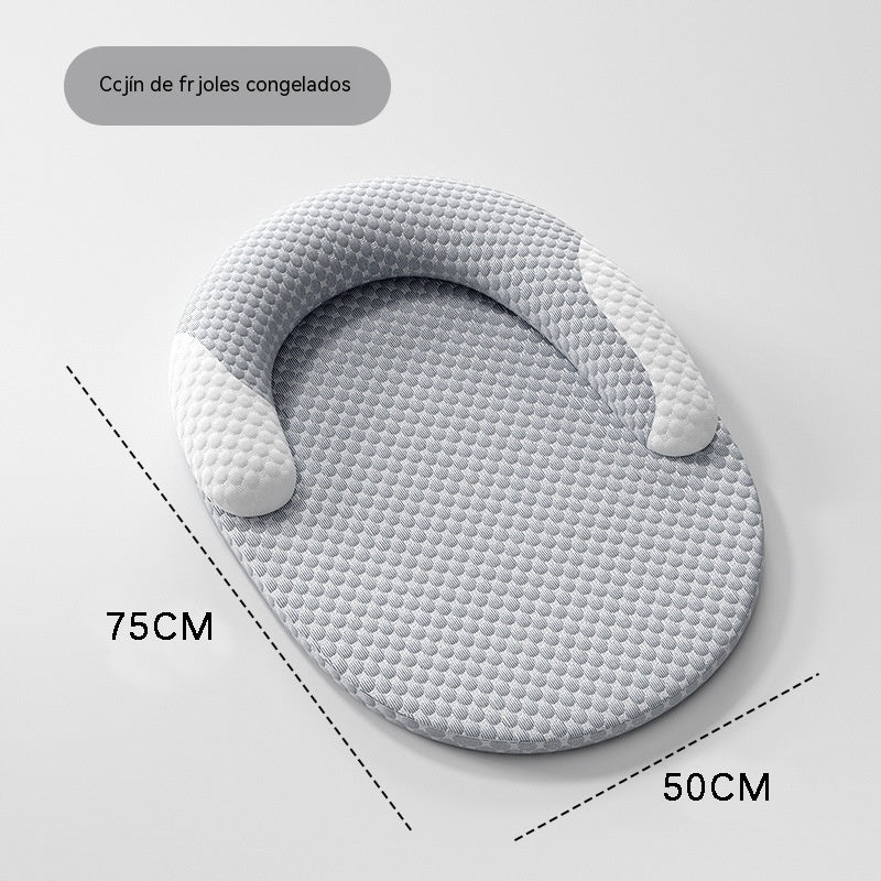 🐱🐕🛏️ Cama refrescante para mascotas con malla transpirable