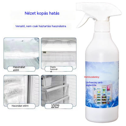 【Utolsó napi akció 50% KEDVEZMÉNY】Leolvasztó spray hűtőszekrényhez-fagyasztóhoz