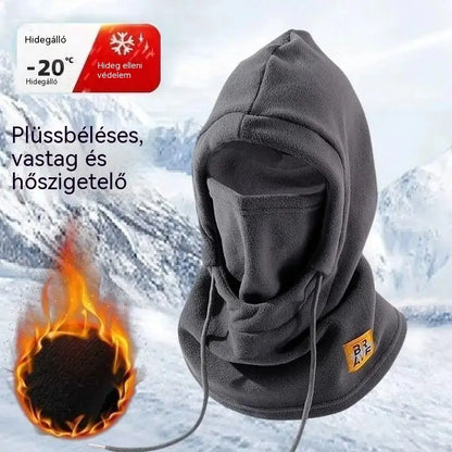 🔥【Vásárolj 1-et, kapsz 1-et ingyen】❄️ Teljes takarást biztosító, polárbéléses termikus sapka, amely akár -20 Celsius-fokig is melegen tart. ⛷️ Ideális síeléshez, motorozáshoz és szabadtéri tevékenységekhez.