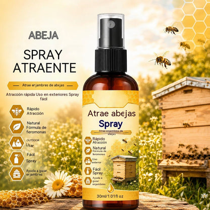 🐝🐝【Compra 1 y llévate 2 gratis】Spray natural para atraer abejas al aire libre.