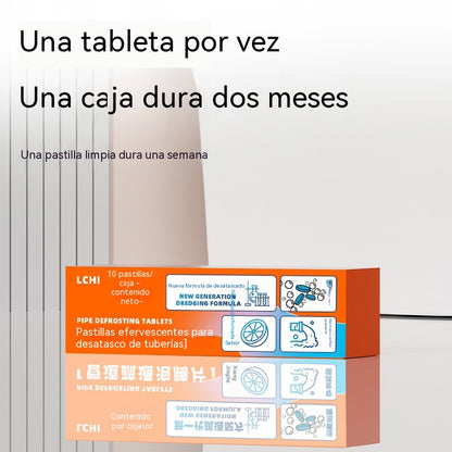 🏡💦Desatasco rápido de desagües: pastillas efervescentes con oxígeno activo, adecuadas para la limpieza diaria de desagües de cocina, inodoros, etc.