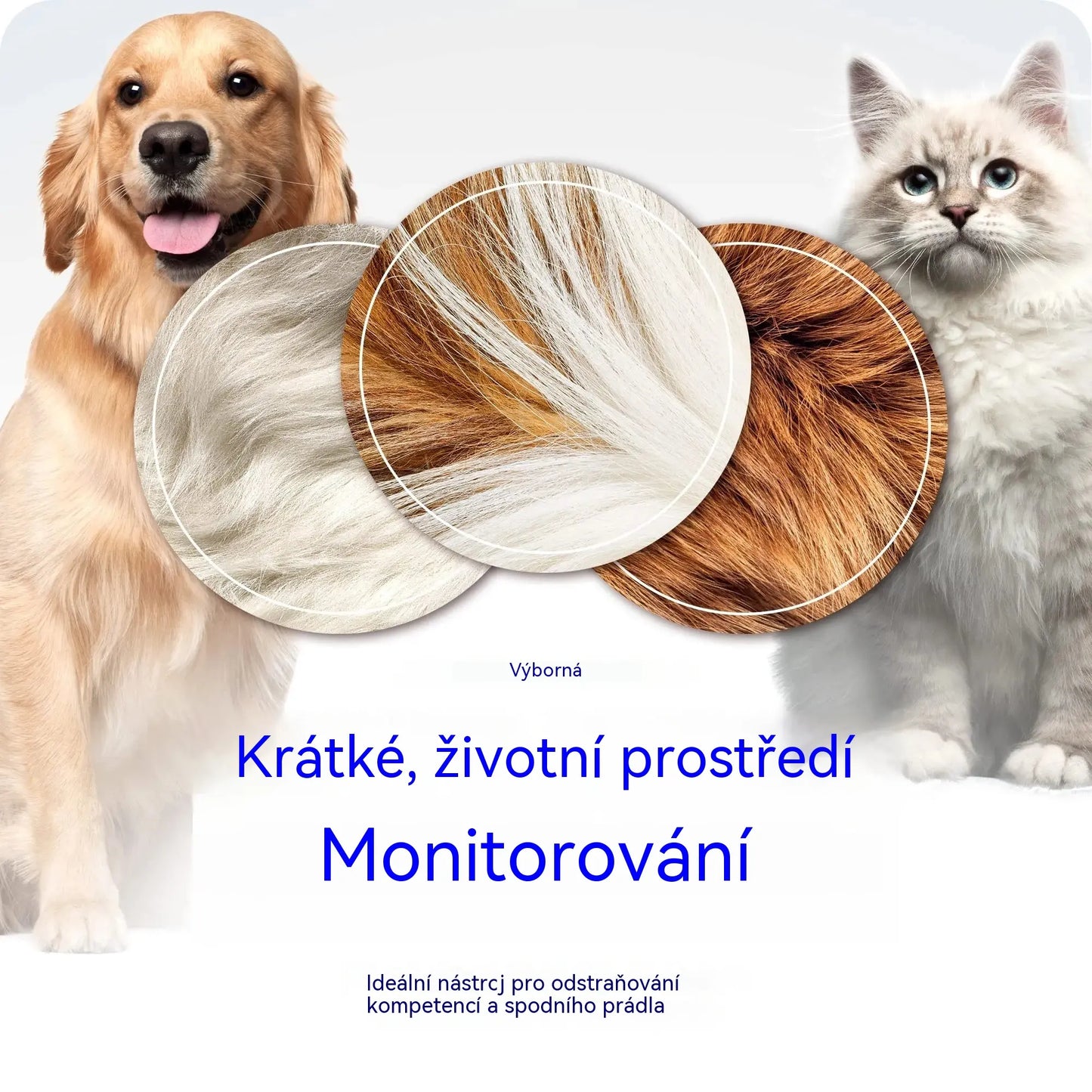 🔥2 kusy 530Kč🔥【Kupte jeden, druhý dostanete zdarma】Profesionální kartáč na odstraňování línání pro psy a kočky: Jemný, účinný a bez chlupů pro domov! ✨💖