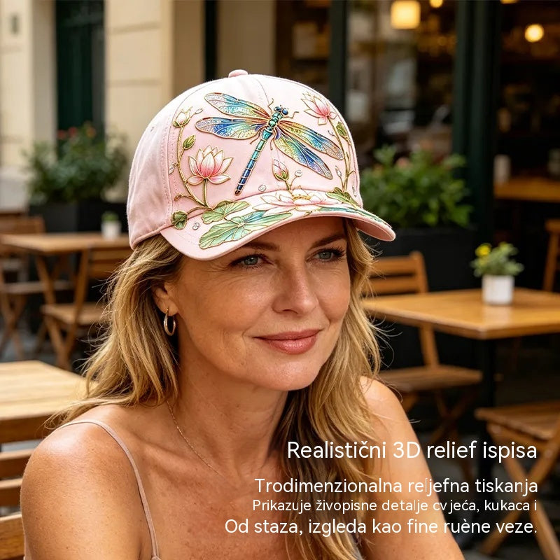 🧢Modna premium kapa s 3D vezom, zaštitom od sunca i sjenčanjem