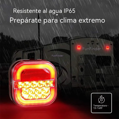 🔥【30% OFF】🚦【Universal 12V/24V】🚦 Luces LED para remolque de coche