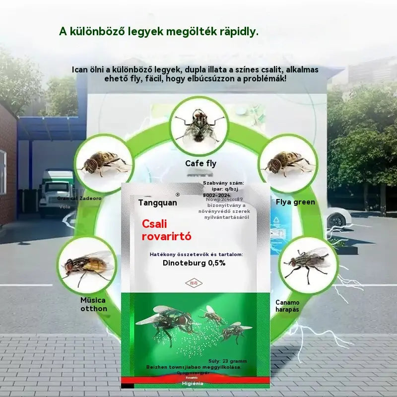 🦟【10 zacskó】Varázslatos rovarriasztó eszköz gazdaságok számára, egy csomag fél évig is kitart