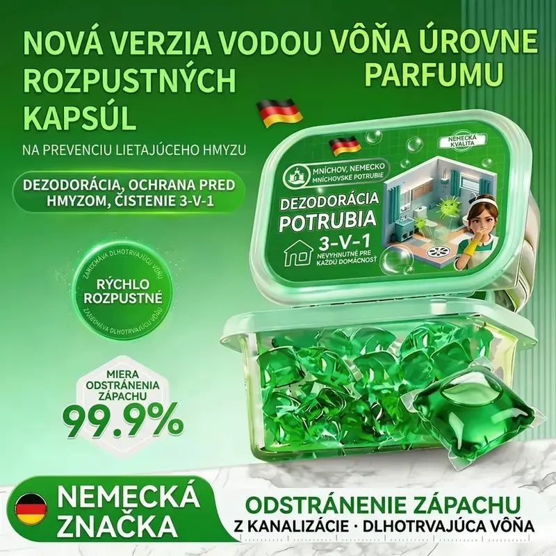 2 csomag (100 tabletta)  8300 Ft - 🔥🎉 Sikeres volt! 30 000 ember vásárolta meg 🎉. Bioenzimes kapszulák a lefolyók szagainak eltávolítására.
