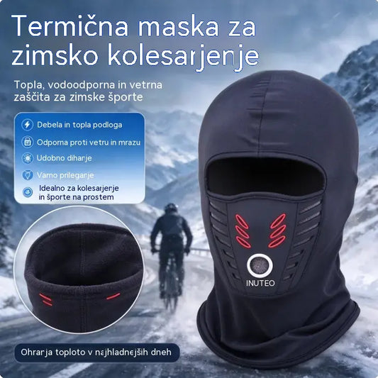 ☀️🔥Polna obrazna maska za zimo – topla, odporna proti vetru in mrazu, idealna za smučanje, uniseks.
