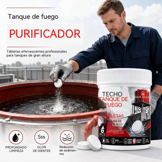 🔥【Compra 1 y llévate 1 gratis】🚰🔥 Pastillas efervescentes de limpieza para depósitos de agua: eliminan depósitos y olores.