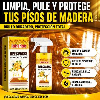 🔥【30% OFF】🔥Oferta especial por tiempo limitado🔥🧼Limpiador y abrillantador todo en uno para superficies de madera, elimina manchas, previene el polvo y aporta brillo.