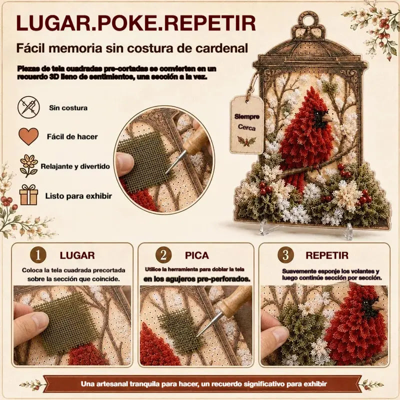🔥¡Producto estrella! ¡Disfruta de un 49% de descuento! 🕊️ Juego de lámparas bordadas en 3D