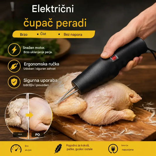 【🔥Rasprodaja】🐓🦆Električni uređaj za uklanjanje dlaka peradi