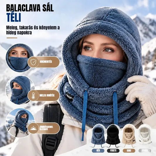 ❄️ Női plüss termo kapucnis pulóver: Védelem és meleg télen!