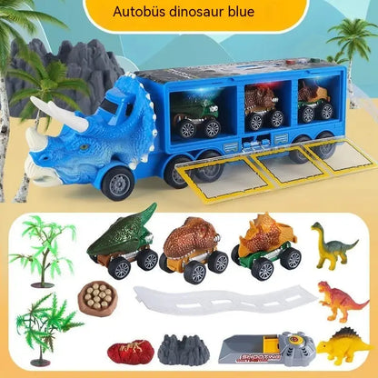 🦖🚛 Dinosauří náklaďák, který ukládá, vyváží a baví! 🎵✨