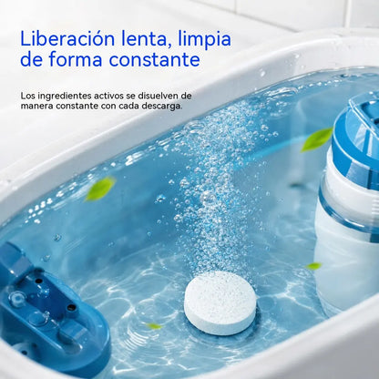 🥳💞¡Las ventas han superado las 50.000 unidades! 🚽Pastillas limpiadoras y desodorizantes para tanques de inodoro (20 pastillas por paquete, limpian continuamente y eliminan eficazmente los olores 🧼✅¡Seguro y no daña las tuberías!)