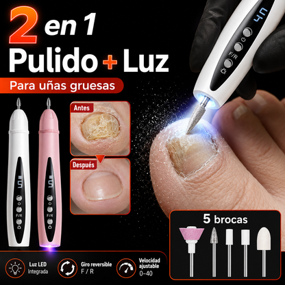 ✨💅Lima eléctrica para uñas para eliminar el esmalte y la piel muerta.