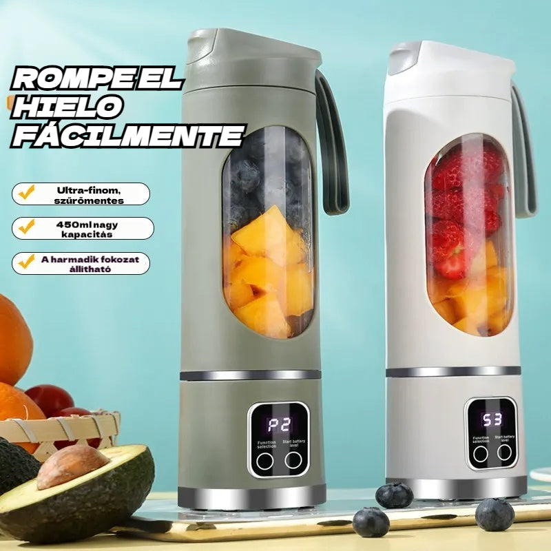 ✨🍹 Vezeték nélküli hordozható turmixgép 🔥 Vezeték nélküli, hordozható kialakítás