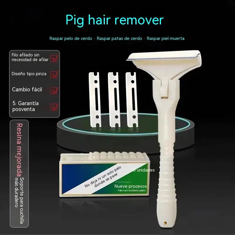 🔥【Compra 1 y llévate 1 gratis】🥩 Raspador de carne de acero inoxidable para grasa y tejido conectivo – Herramienta de cocina profesional para limpiar la carne de forma rápida y eficiente 👨‍🍳🔪