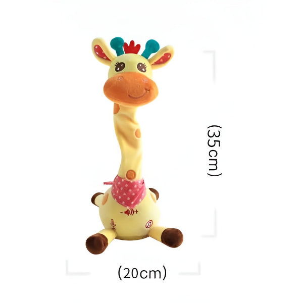 🦒👼Interaktivní plyšová žirafa, 🎵roztomilý malý společník, který si s vámi bude zpívat.