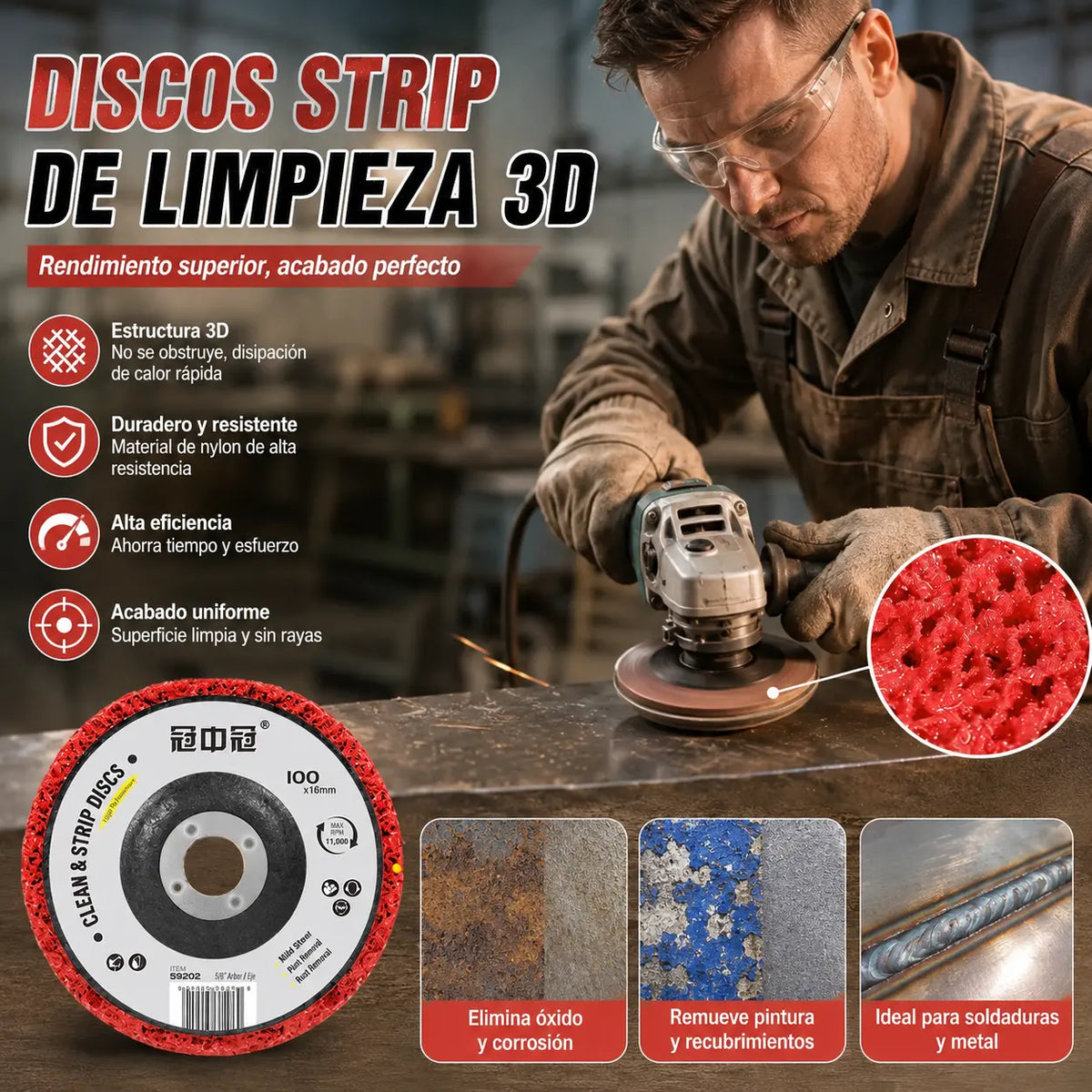 【Compra 1 y llévate 1 gratis】🔥¡Oferta imperdible! 50% de descuento🔥 Disco de amolar multifunción de diamante