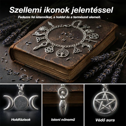 🌈Misztikus hangulatú vintage charmos karkötő nőknek – Mennyei, gótikus és bohém ékszerek 🔮✨