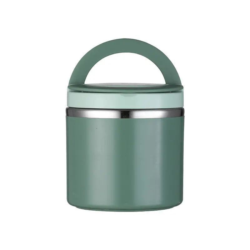 🔥【Compra uno y llévate otro gratis】🔥【650 ml】🥗 Fiambrera térmica portátil de acero inoxidable reforzado de grado alimentario