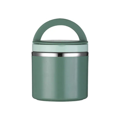 🔥【Compra uno y llévate otro gratis】🔥【650 ml】🥗 Fiambrera térmica portátil de acero inoxidable reforzado de grado alimentario