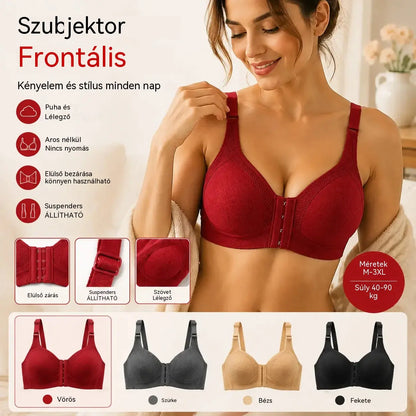 【3 db 9900 Ft】 【40-90 kg】 Kiváló minőségű, varrásmentes, stílusos, szexi push-up melltartó