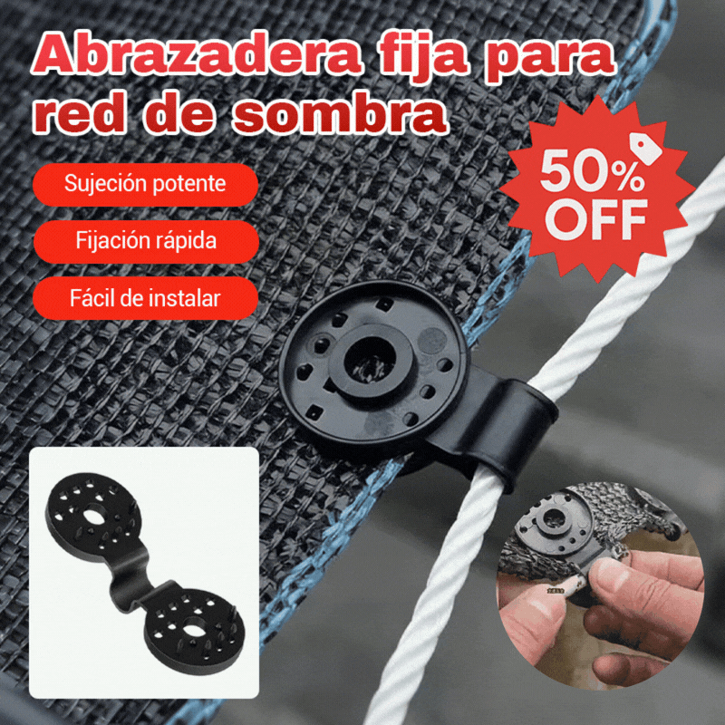 🔥【Compre 25 y obtenga 25 gratis】Soporte de fijación de red para dosel