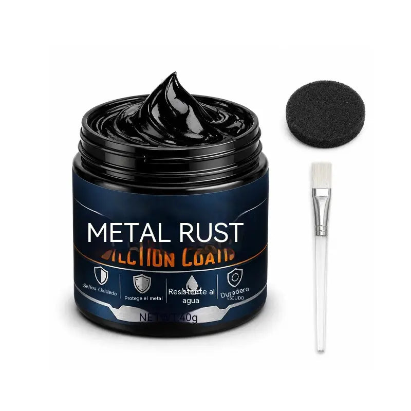 🔥【Compra 1 y llévate 1 gratis】🧹Pasta reparadora negra para la protección contra el óxido del metal