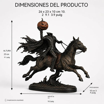 🎃🏇✨Último día de oferta por tiempo limitado, ahorra un 10% - Estatua del Jinete sin Cabeza - Despierta la Leyenda del Vacío